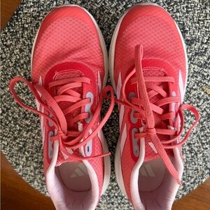 Adidas Women’s Coral Pink Athletic Sneakers sz 5